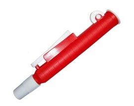 PIPETADOR PIPETTE PUMP VERMELHO PARA PIPETAS DE 20 E 25 ML